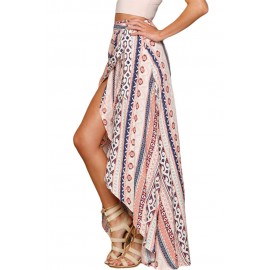 Ethnic Print Maxi Skirt